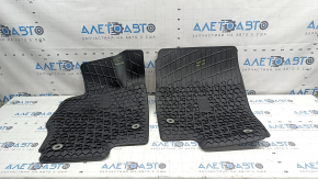 Set covorașe auto pentru Mercedes W167 GLE 350 450 20-23, cauciuc negru