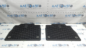 Set covorașe auto pentru Mercedes W167 GLE 350 450 20-23, cauciuc negru