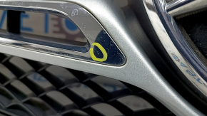 Решетка радиатора в сборе grill Mercedes W167 GLE 20-23 хром, под радар и камеру, с эмблемой, с подсветкой, сломаны крепления, тычки