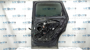 Ansamblu ușă spate dreapta Hyundai Santa FE 19-23 pentru cortină, fumuriu, grafit T2G, mâner cromat