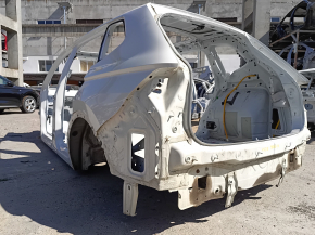 Четверть крыло задняя левая VW Tiguan 18-24 long, на кузове, белая