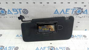 Козырек левый Mercedes W167 GLE 20-26 черный алькантара, без крючка, царапины на маркировке
