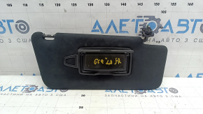 Козырек правый Mercedes W167 GLE 20-25 черный алькантара, без крючка