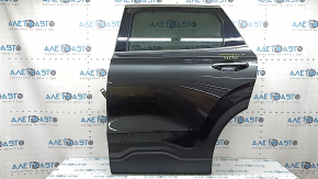 Ansamblu ușă spate stânga Hyundai Santa FE 19-23 sub cortină, nuanțat, grafit T2G, mâner cromat, îndoitură, garnitură ruptă