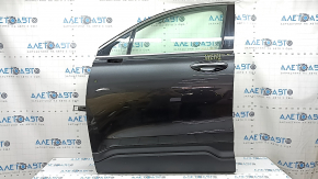 Дверь в сборе передняя левая Hyundai Santa FE 19-23 keyless, триплекс, графит T2G, ручка с хром, сколы