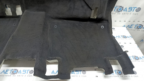 Tapițerie podea spate Mercedes W167 GLE 350 450 20-23 gri închis, sub 3 rânduri, pentru curățare
