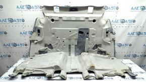 Tapițerie podea spate Mercedes W167 GLE 350 450 20-23 gri închis, sub 3 rânduri, pentru curățare
