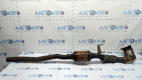 Țeava de eșapament cu convertor catalitic Audi Q3 8U 15-18 CCTA are o plasă ruptă și este ruginită