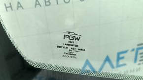 Лобовое стекло Hyundai Santa FE 21-23 PGW, воздух по кромке