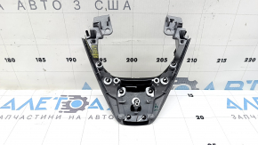 Husă volan inferioară Honda CRV 19-21 neagră cu crom, zgârieturi