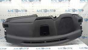 Торпедо передняя панель с AIRBAG Honda CRV 20-22 черная, с дефлекторами
