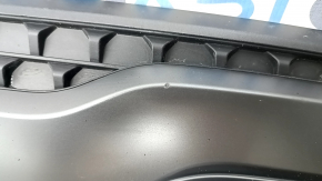 Накладка заднего бампера нижняя Hyundai Santa FE 21-23 XRT структура с графит, царапины