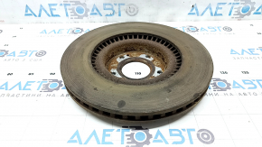 Диск тормозной передний левый Hyundai Santa FE 21-23 325/30мм, ржавый