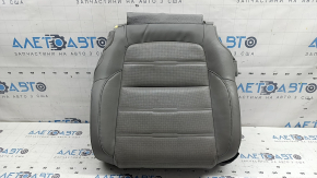 Tapițerie pernă scaun șofer pentru Honda CRV 17-22, piele gri, perforată și încălzită, curățabilă chimic