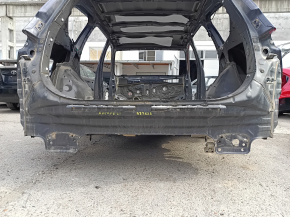 Задняя панель Hyundai Santa FE 21-23 на кузове, графит