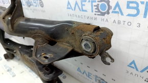 Подрамник задний Audi Q3 8U 15-18 AWD, ржавый, порваны 2 С/Б