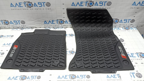 Set covorase interior Audi Q5 80A 18- cauciuc, negru