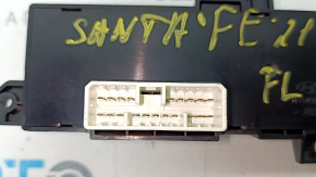 Comandă scaun șofer Hyundai Santa FE 21-23 cu butoane negre, sub suport lombar, zgârieturi