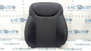 Tapițeria spătarului scaunului șoferului la Hyundai Santa FE 21-23 este din material textil negru, încălzită și poate fi curățată