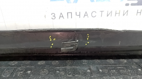 Порог левый Toyota Camry v55 15-17 usa черный, с абсорбером, царапины, примят, треснут, надломаны крепления