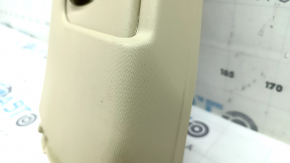 Curea ornament stâlp central stânga sus Toyota Camry V55 15-17 SUA zgârieturi bej