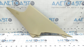 Накладка задней стойки правая Toyota Camry v55 15-17 usa бежевая, царапины