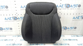 Tapițeria din spate a scaunului pasagerului la Hyundai Santa FE 21-23 este din material textil negru, încălzită și poate fi curățată