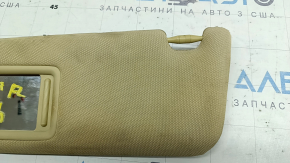 Vizor stânga Toyota Camry v55 15-17 usa bej, fără cârlig, curățabil chimic