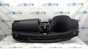 Panou frontal Torpedo cu AIRBAG Toyota Camry v55 15-17 SUA, cusături albe