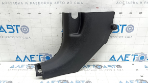 Ornament stâlp față stânga jos Hyundai Santa FE 22-23 negru, zgârieturi