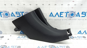 Ornament stâlp față dreapta jos Hyundai Santa FE 22-23 negru, zgârieturi