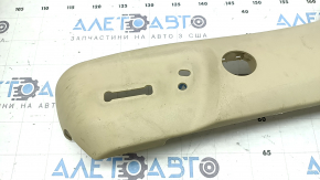 Накладка управления водительским сиденьем Toyota Camry v55 15-17 бежевая, под электро, под химчистку