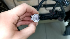 Scaun pasager Toyota Camry v55 15-17 SUA fără airbag, LE, mecanic, material textil bej, curățabil chimic