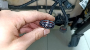 Scaun pasager Toyota Camry v55 15-17 SUA fără airbag, LE, mecanic, material textil bej, curățabil chimic