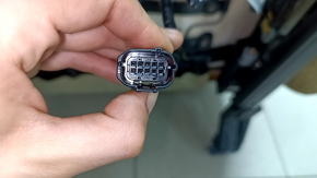 Scaun pasager Toyota Camry v55 15-17 SUA fără airbag, LE, mecanic, material textil bej, curățabil chimic