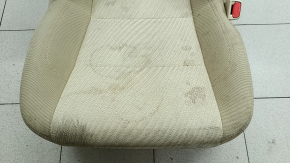 Scaun pasager Toyota Camry v55 15-17 SUA fără airbag, LE, mecanic, material textil bej, curățabil chimic