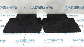 Set covorașe, material textil, Hyundai Santa FE 19-22, negru, curățabil chimic