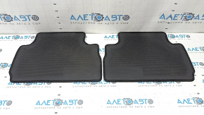 Set covorașe, material textil, Hyundai Santa FE 19-22, negru, curățabil chimic