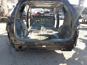 Задняя панель Hyundai Tucson 22-26 1.6T HEV на кузове, синяя