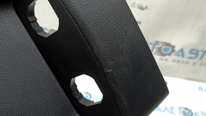 Ornament consolă centrală spate Hyundai Santa FE 21-23 negru, cu deflector de aer, fără porturi de încărcare, zgârieturi