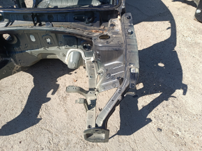 Четверть передняя левая Hyundai Tucson 22-25 1.6T HEV Korea, на кузове, синяя, примят порог