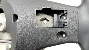 Volan nud Hyundai Santa FE 21-23, piele neagră, fără butoane și padele, zgârieturi, lovituri
