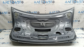 Capac portbagaj Audi A4 B8 13-16 sedan rest fără eleron, argintiu LX7P, vopsit 0.3-0.35