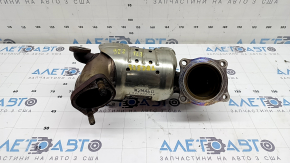 Выпускной коллектор с катализатором Hyundai Tucson 22-24 2.5 без трубки клапана ЕГР