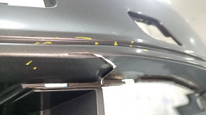 Bara față neaderentă Audi A4 B8 13-16 rest, S-Line, argintie, pentru spălătoare faruri, fără dopuri, zgârieturi, elemente de fixare presate, crăpate, rupte, element de fixare rupt