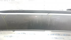 Bara față neaderentă Audi A4 B8 13-16 rest, S-Line, argintie, pentru spălătoare faruri, fără dopuri, zgârieturi, elemente de fixare presate, crăpate, rupte, element de fixare rupt