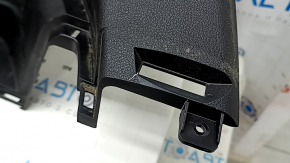Ornamente arc dreapta Hyundai Santa FE 21-23 negre, fără butoane și brichetă, elemente de fixare rupte, zgârieturi, lovituri, crăpături