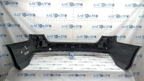 Бампер задний голый Audi A4 B8 13-16 рест под парктроники S-Line, серебро, без заглушки, в клее