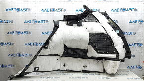 Обшивка арки левая Hyundai Santa FE 21-23 черная, царапины, сломано крепление