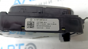Управление сидением с памятью переднее левое Mercedes X167 GLS 450 580 20-26 хром, под память